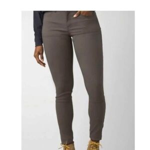 Prana Southport Slim Pant Hiking Travel Quick Dry Stretch Gorpcore Gray Size 2